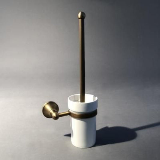 Antique Brass Toilet Brush