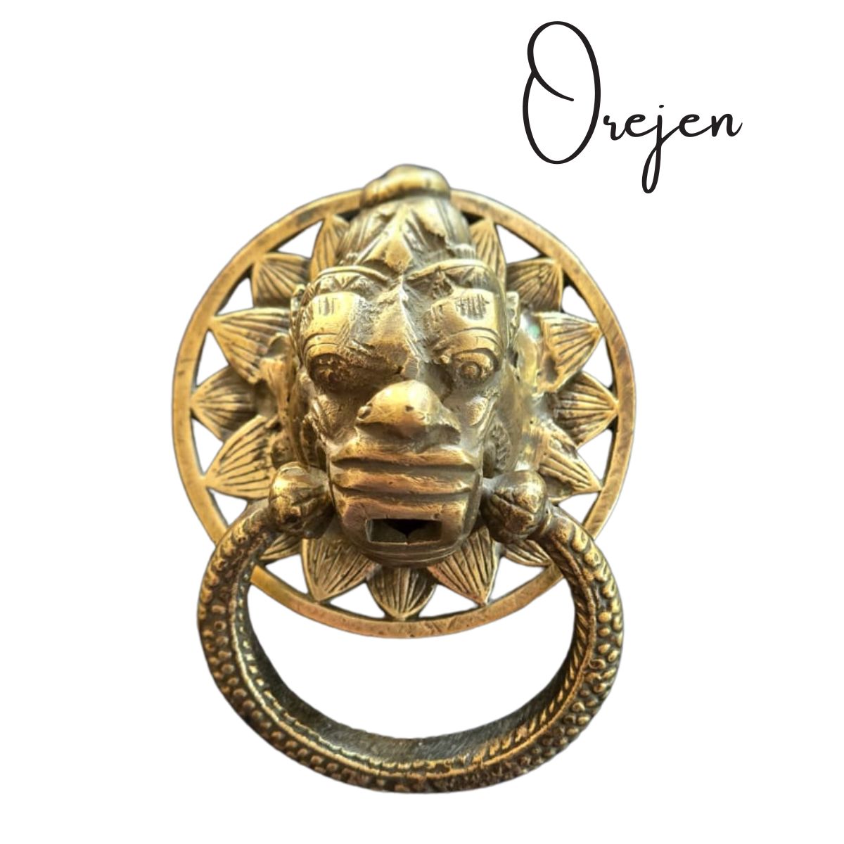 Door Knocker Angry Lion