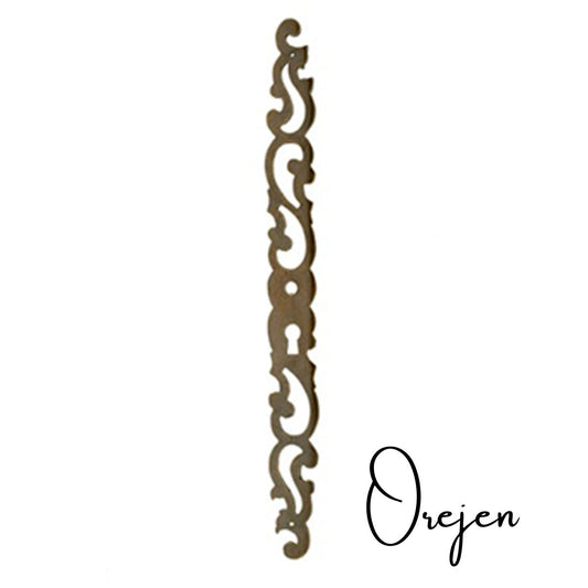 Backplate Long Fancy French