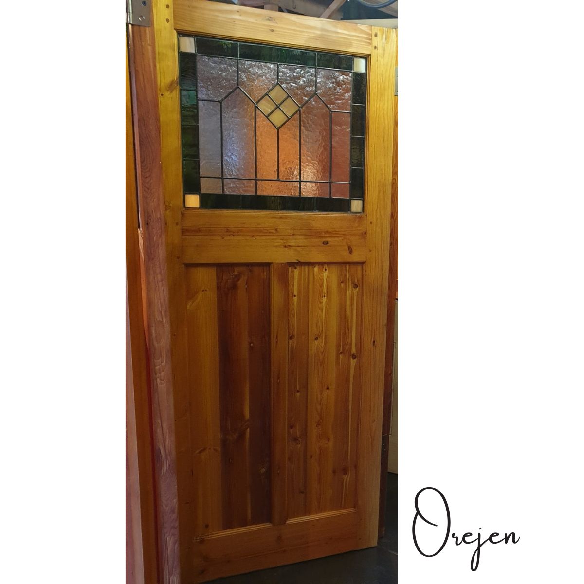 New Glass Top Door