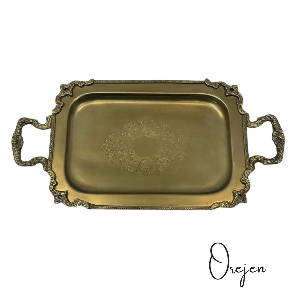 Vanity Tray Brass
