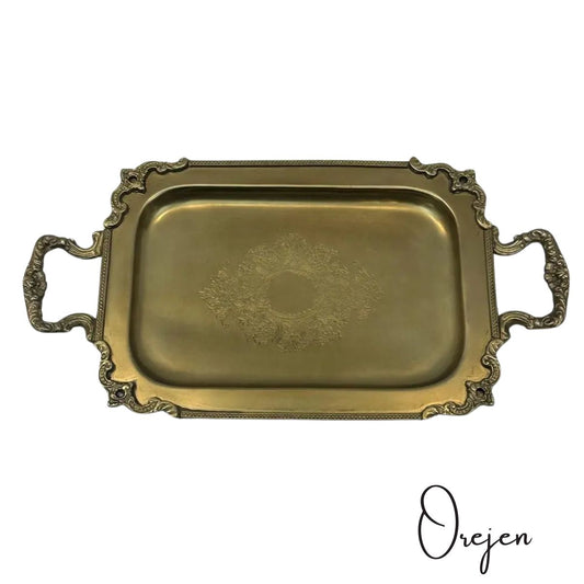 Vanity Tray Brass