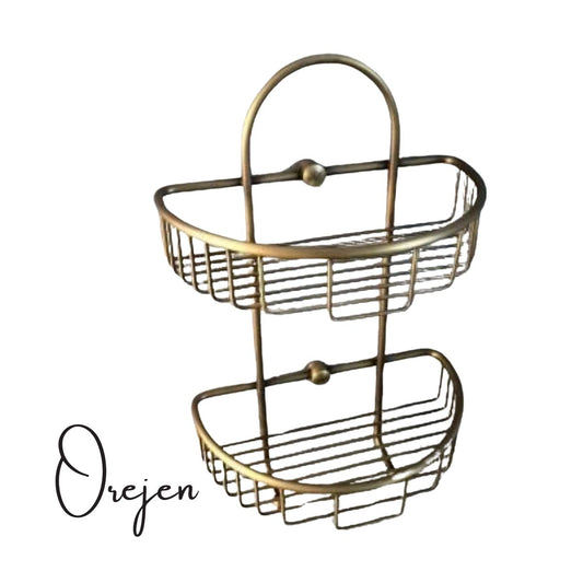 Antique Brass Wall mounted Shower  Caddies