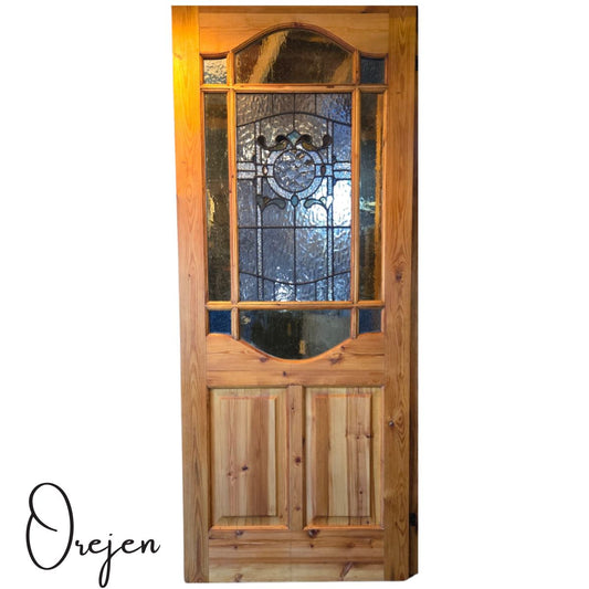Front Door - Double Arch Happy Door