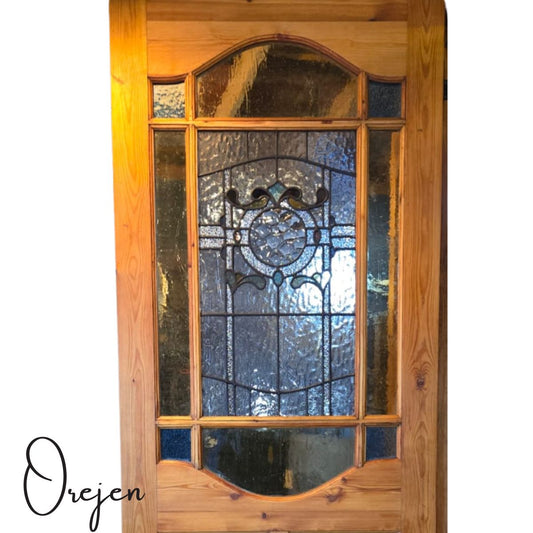 Front Door - Double Arch Happy Door