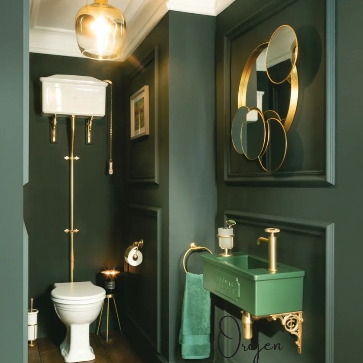 High Level cistern Complete Toilet.