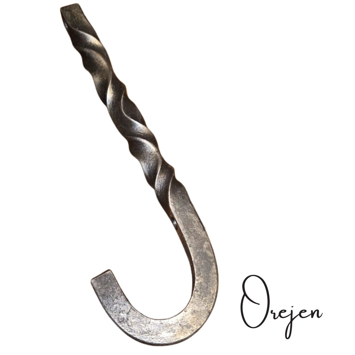Hook - Hand forged Twisted Barley