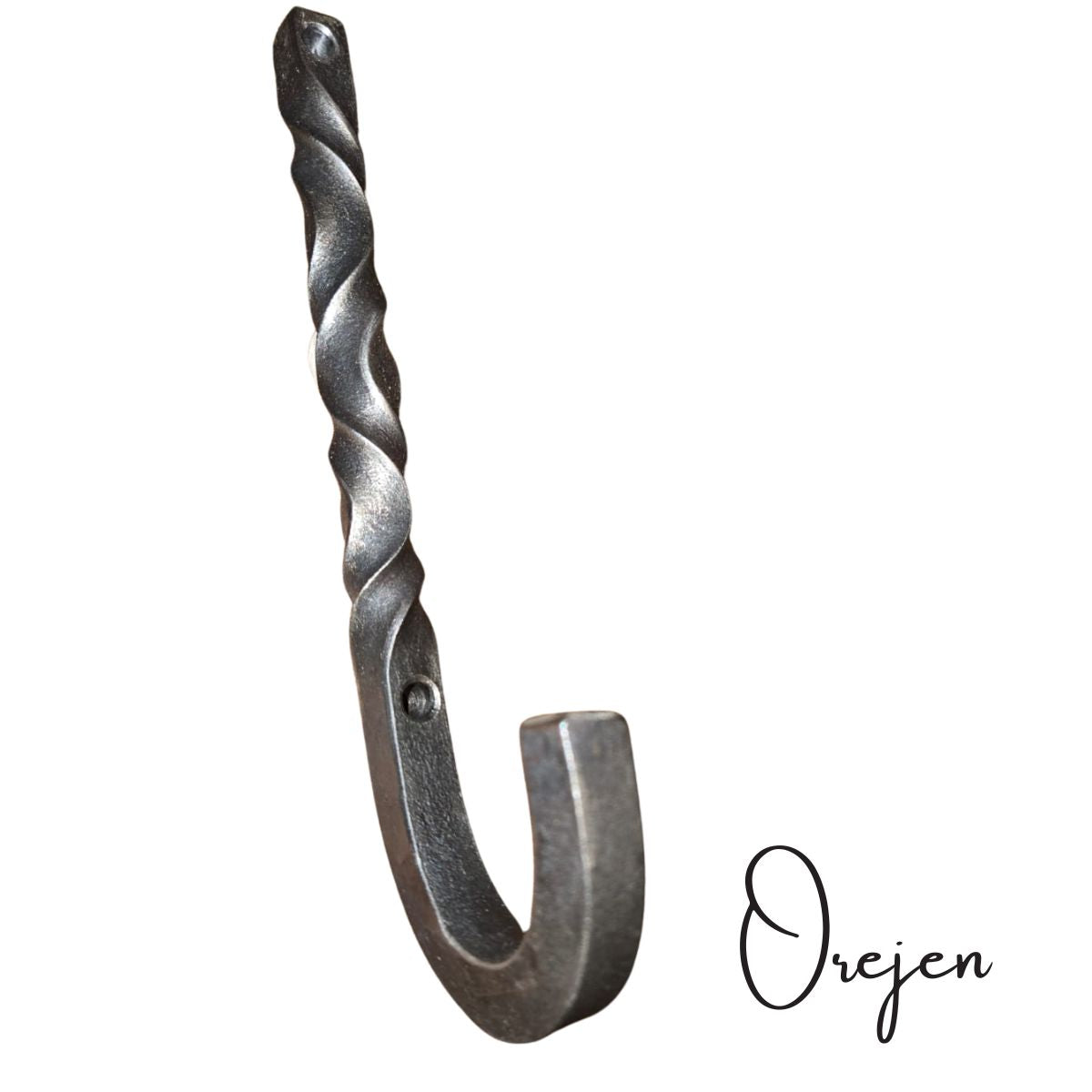 Hook - Hand forged Twisted Barley
