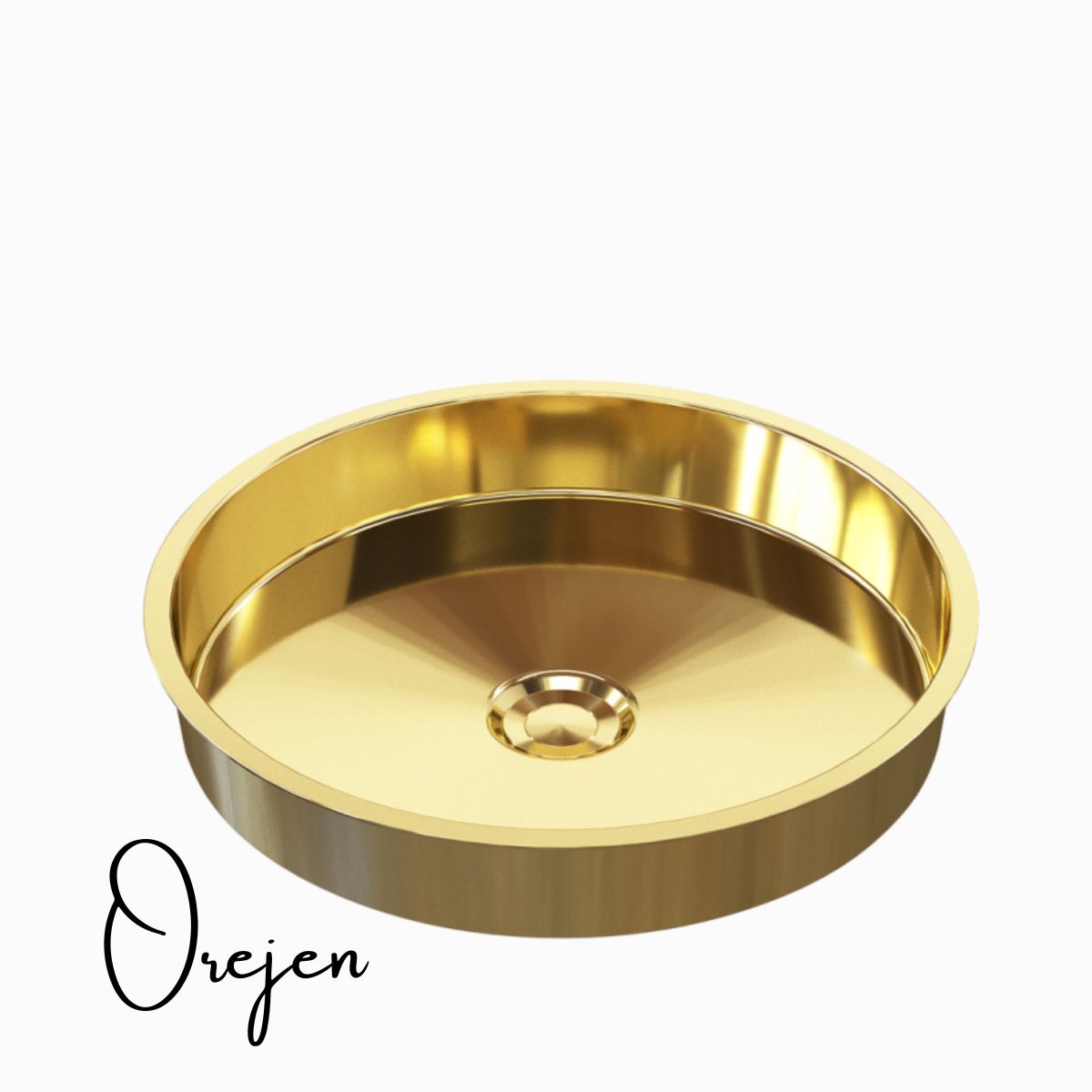 Copper and Brass Prep Bowl Drop In