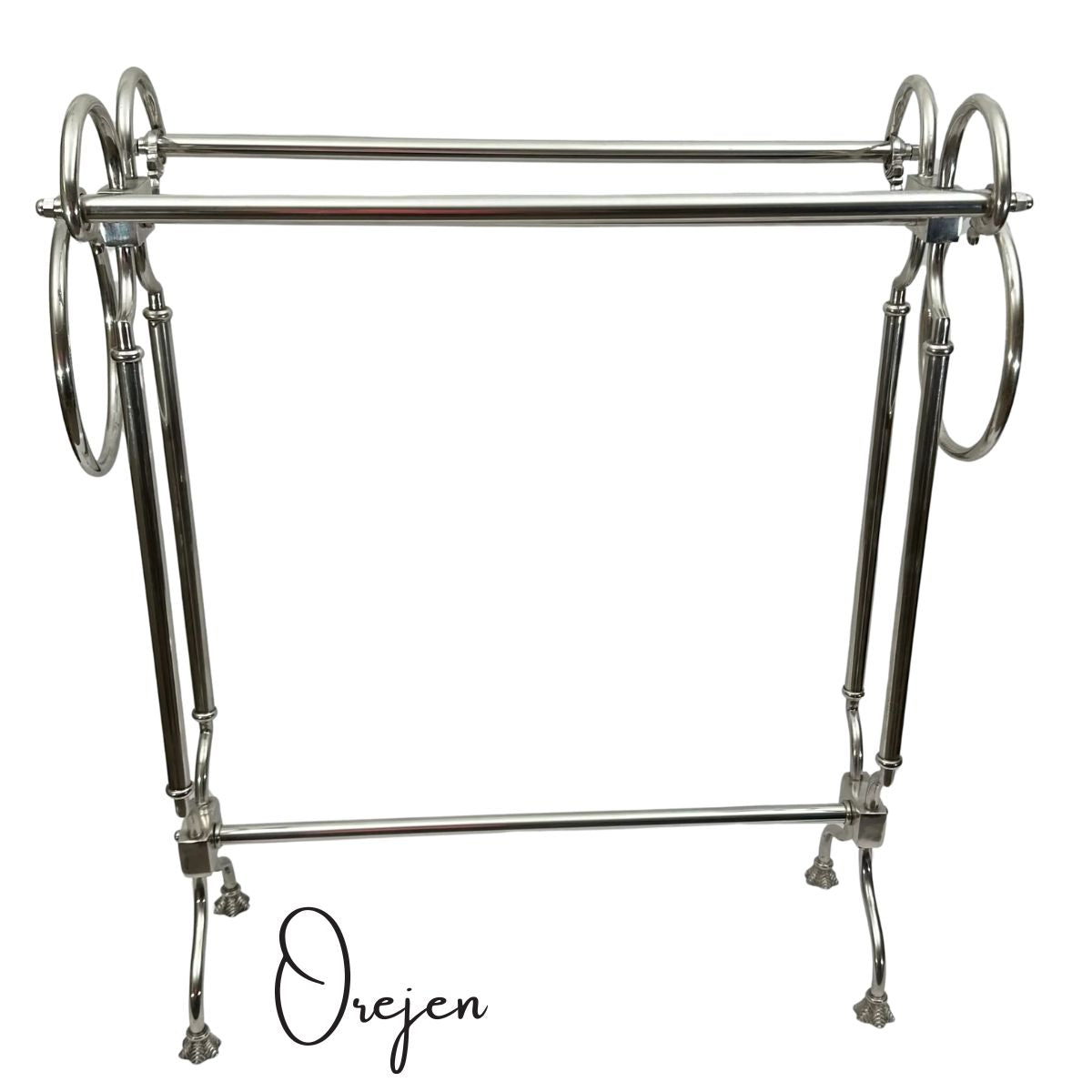 Towel Rail Free Standing Luxury Range Pewter – Orejen