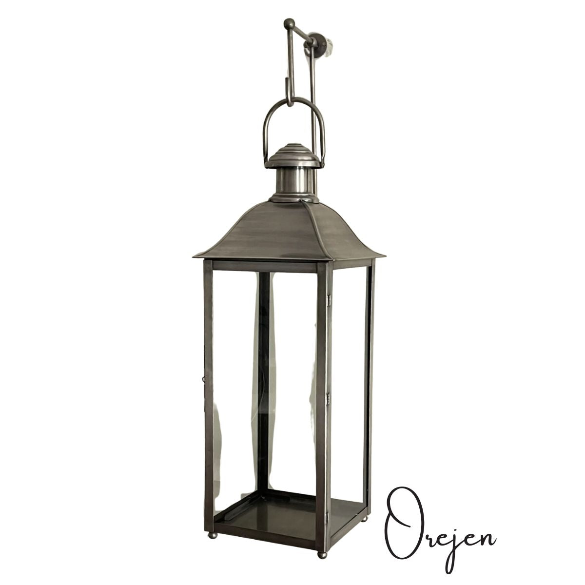 Decorative lantern - Pewter - can also be used for Wedding dresses, plants, bells, Lanterns.
