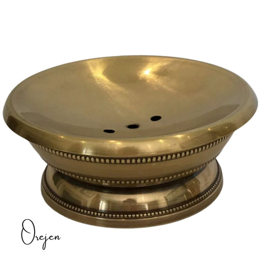 Beaded Brass Soap dish