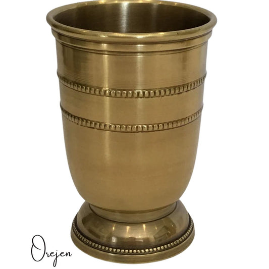 Beaded Brass tumbler