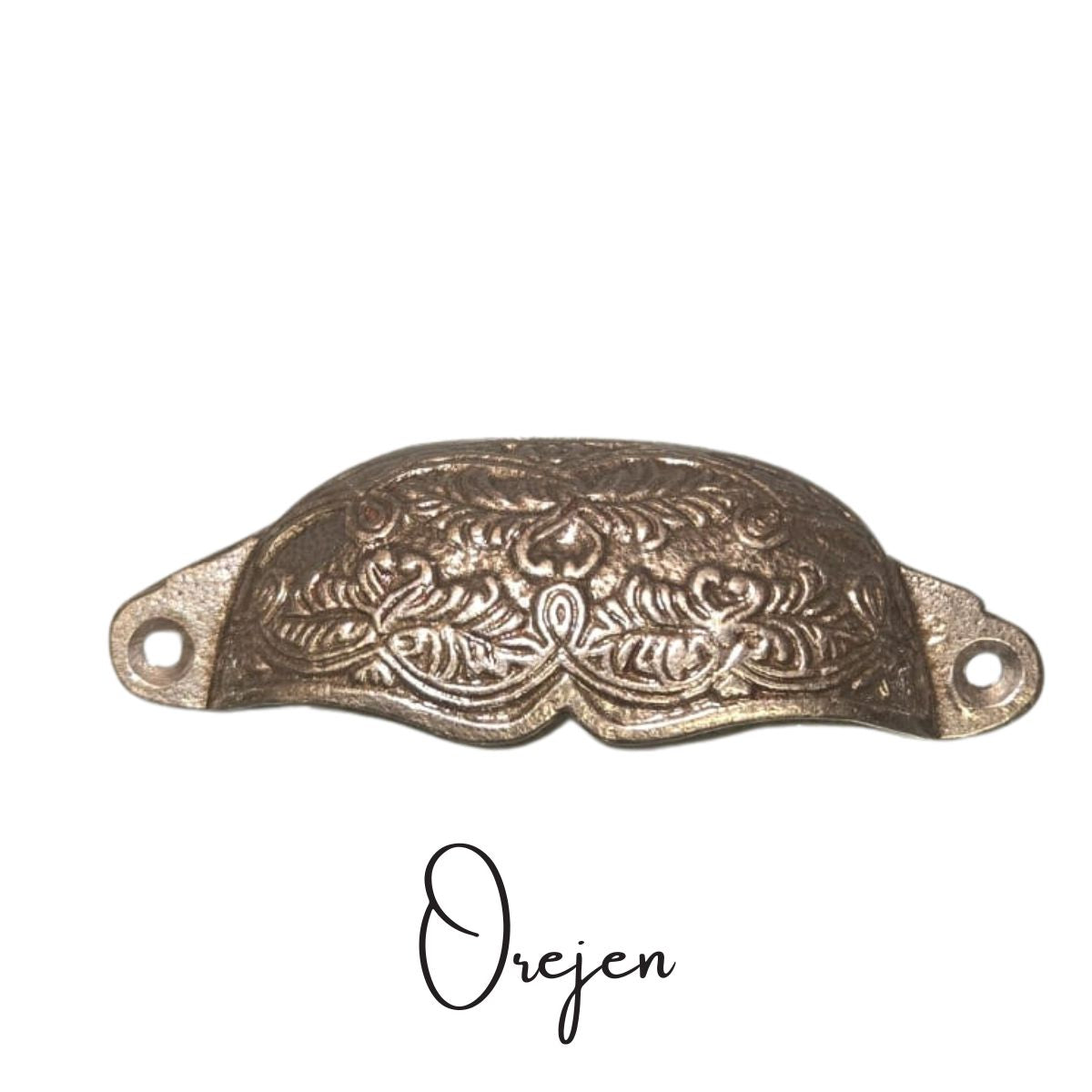 Small Embossed Cup Handle