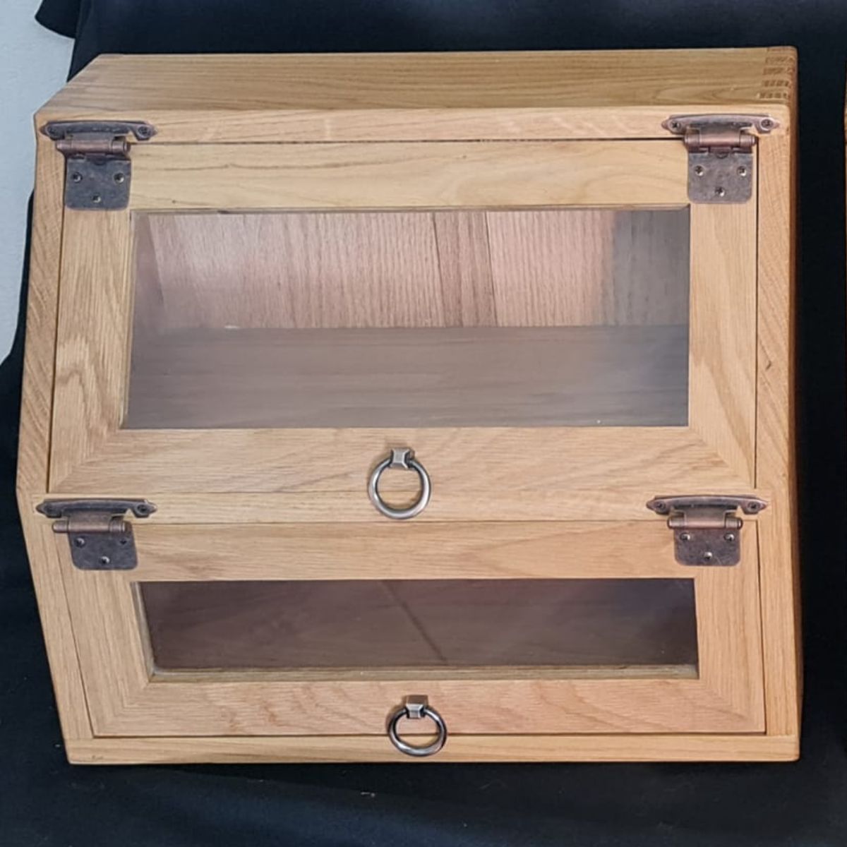 Bread Bin Glass Front