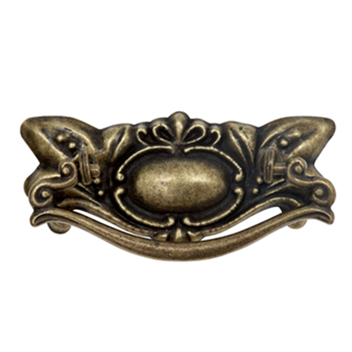 Traditional Vintage Drop Handle - 107mm x 49mm