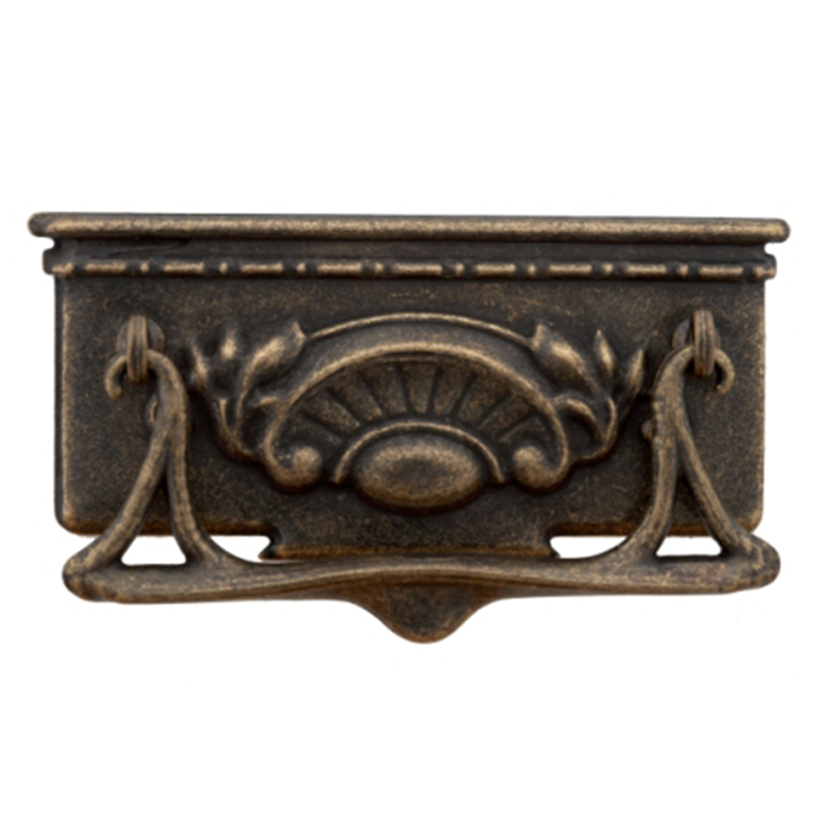 Handles - Vintage Pull Handle on Backplate