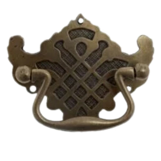 Pull Handle on Backplate 13830 solid backplate