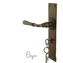 Load image into Gallery viewer, The handle that matches the French Lock.  Placed side by side - exquisite.
