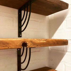 Bracket Three Round Crossbar (Pair)