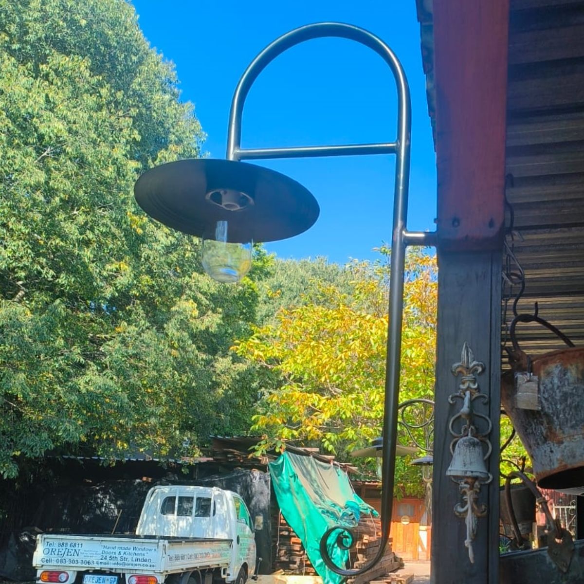 Outdoor Light Arch Top Long Tail