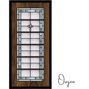 Internal Door with 5 Glass Panels