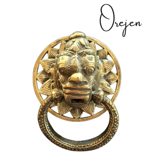 Door Knocker Angry Lion