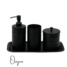 Load image into Gallery viewer, Black  Vanity Tray
