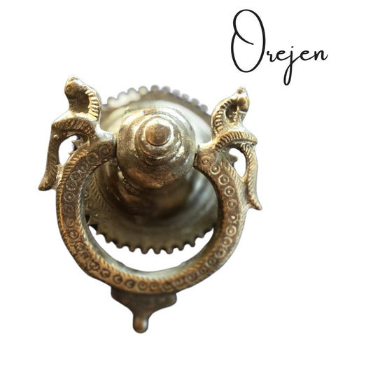Door Knocker - Brass Balls