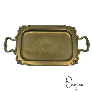 Vanity Tray Brass