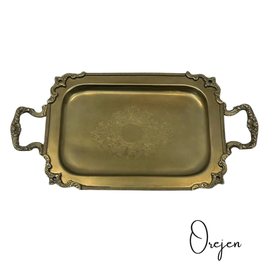 Vanity Tray Brass