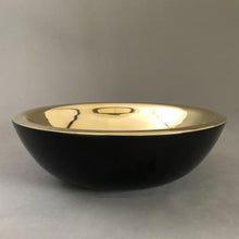 Load image into Gallery viewer, Double Skin Brass and Black  Basin - Counter top
