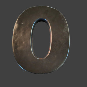 Concrete House Numbers