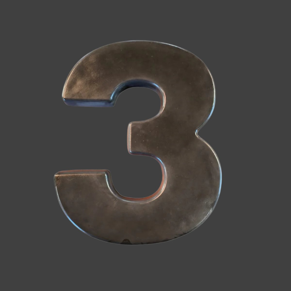 Concrete House Numbers