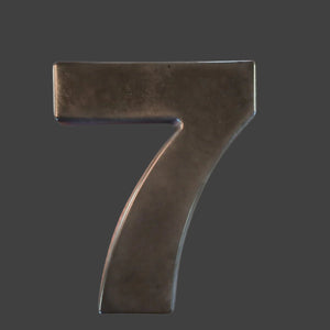 Concrete House Numbers