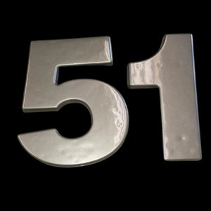 Concrete House Numbers