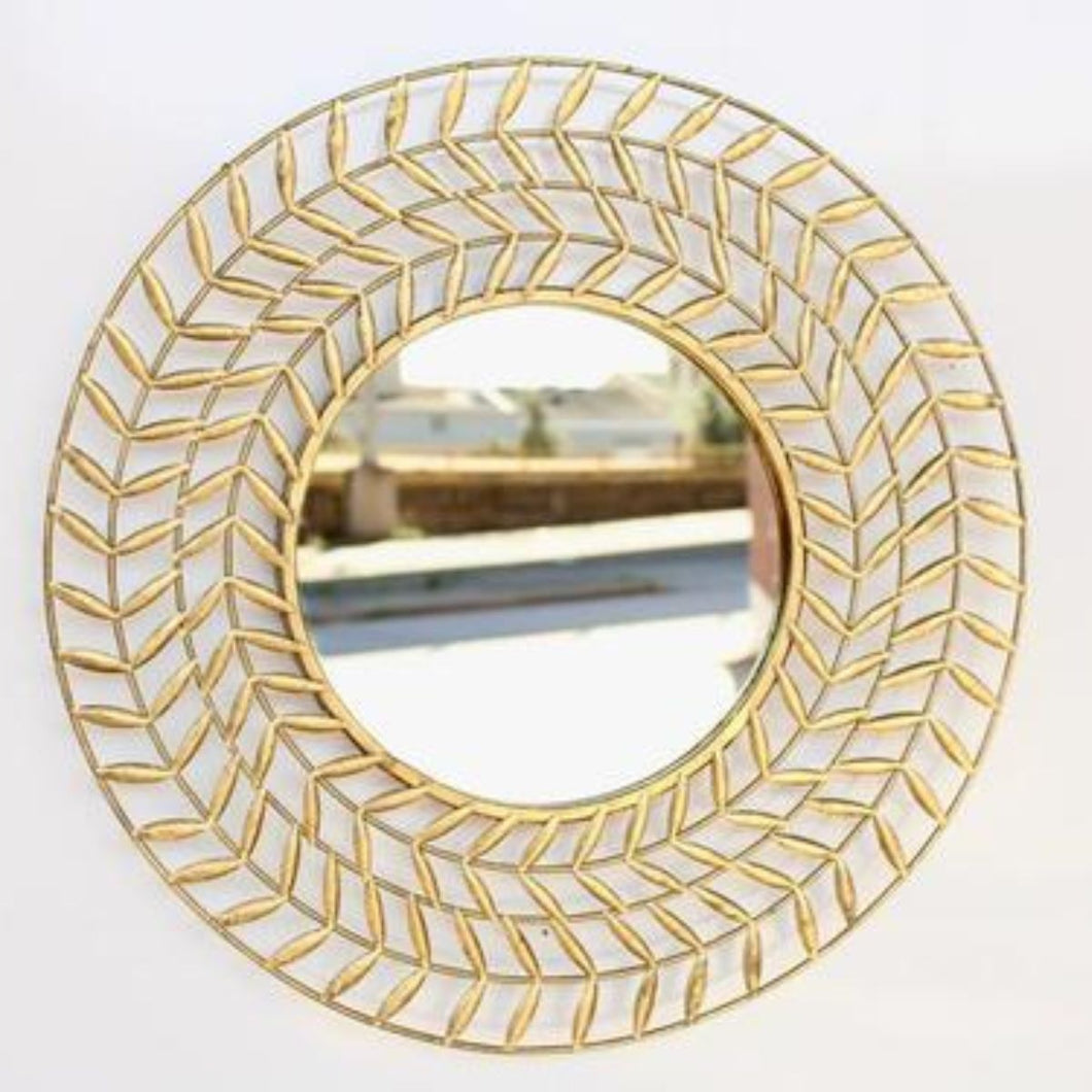Gold leaf Mirror