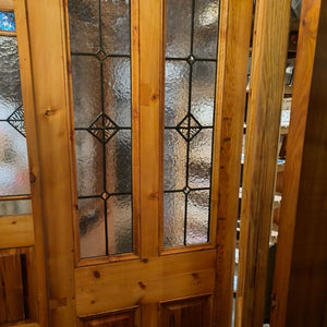 Victorian Door 10 With Stained Glass
