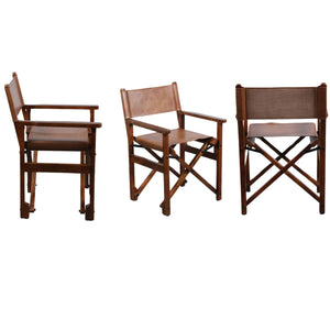 Leather Directors Chair