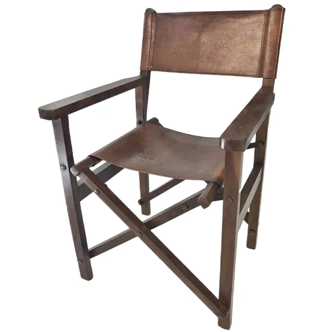 Leather Directors Chair