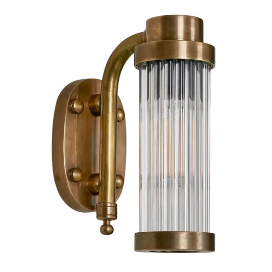 Marydale Fluted Glass Wall Light