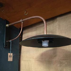 Outdoor Light 1.  Copper and Black