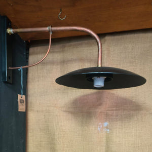 Outdoor Light 1.  Copper and Black