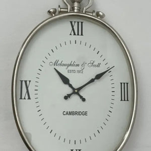 Oval Wall Clock