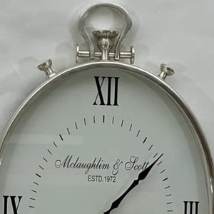 Oval Wall Clock