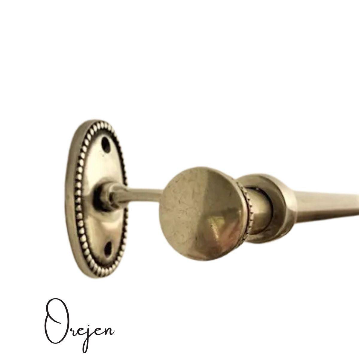 Oval Beaded Towel Rail