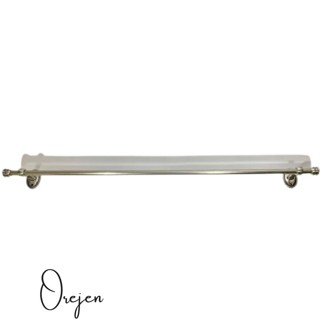 Oval Beaded Towel Rail