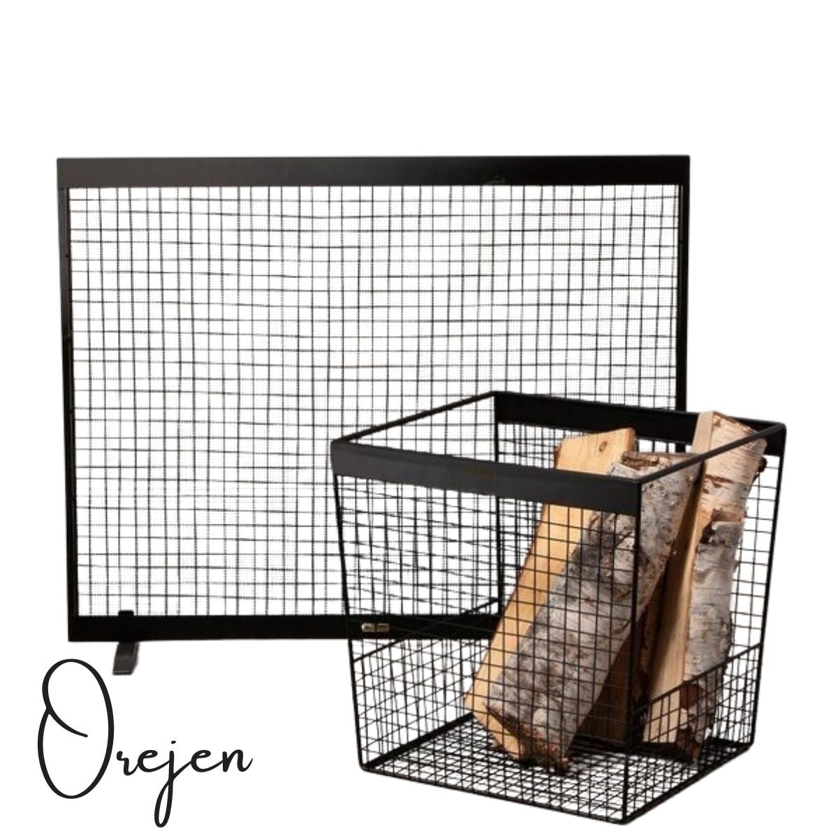 Bird wire with fine mesh Screen and optional Log Box 