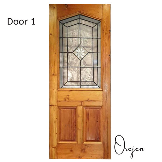 Triangle Top Front Door