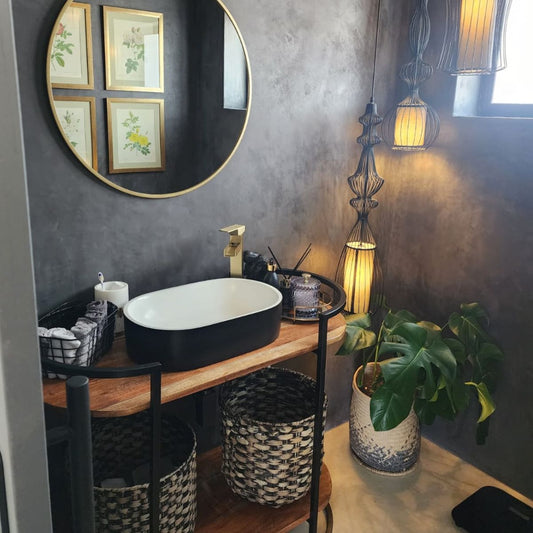 Vanity 1  Wood and Steel